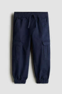 Pantalon Cargot Enfant Bleu Marine