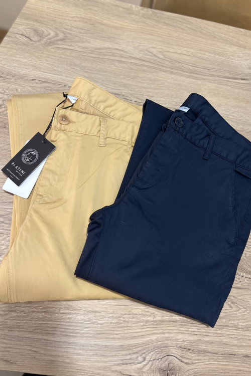 PANTALON CHINO TAPERED BEIGE – Image 2