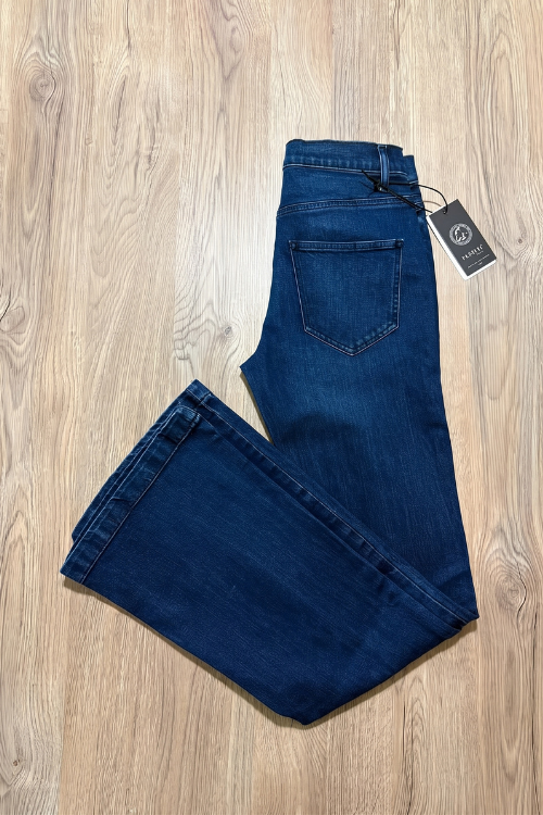 PANTALON FLARE BLEU – Image 3