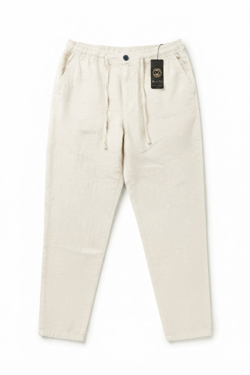 PANTALON LIN HOMME-BIKER