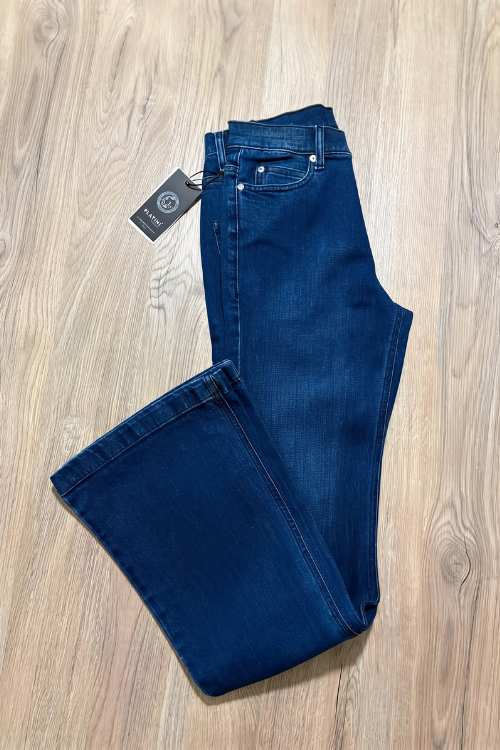 PANTALON FLARE BLEU – Image 4