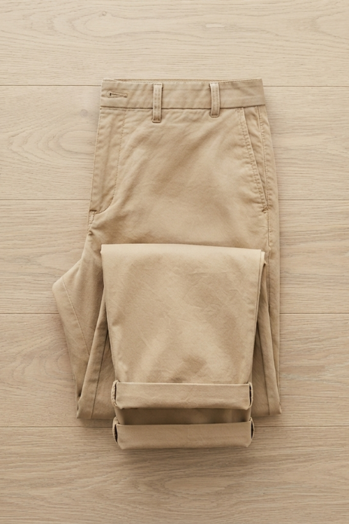 PANTALON CHINO TAPERED BEIGE – Image 2