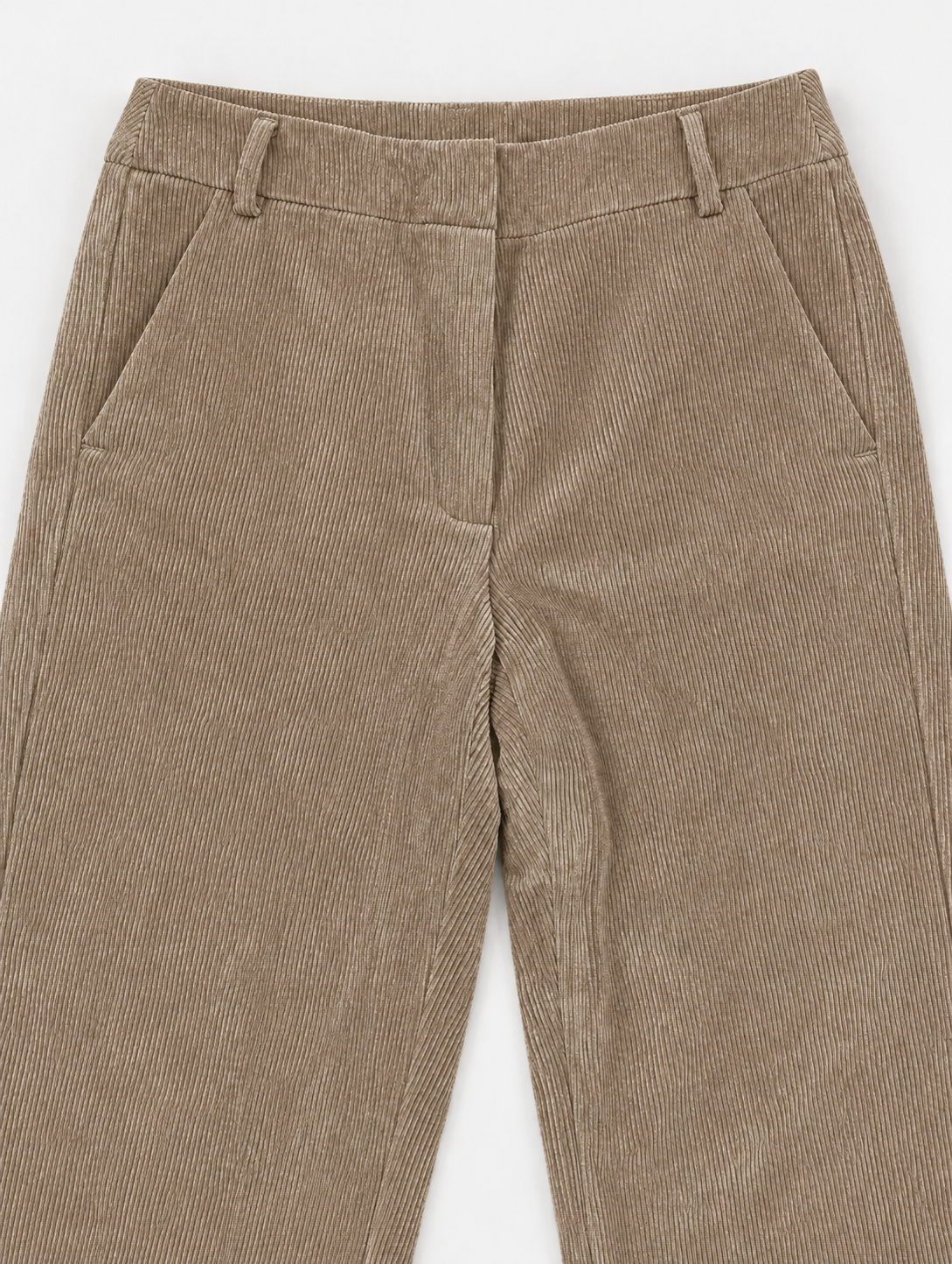 WIDE LEG FEMME EN VELOURS COTELE – Image 4